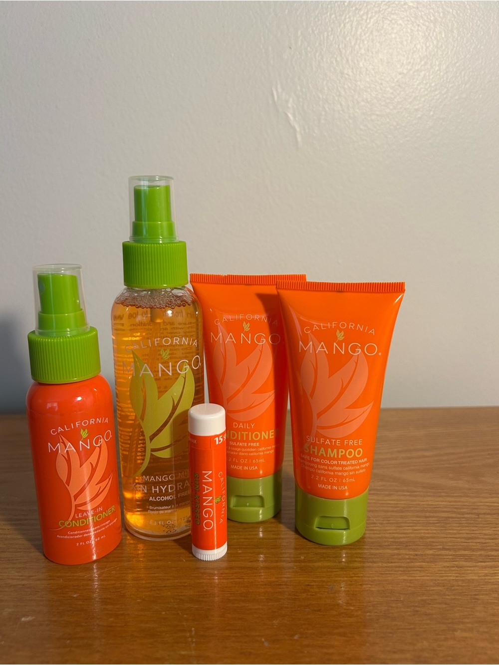 California Mango Hair Care Set - Orange & Lime - Picture 2 of 3
